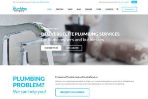 Plumbing handyman services wordpress theme
