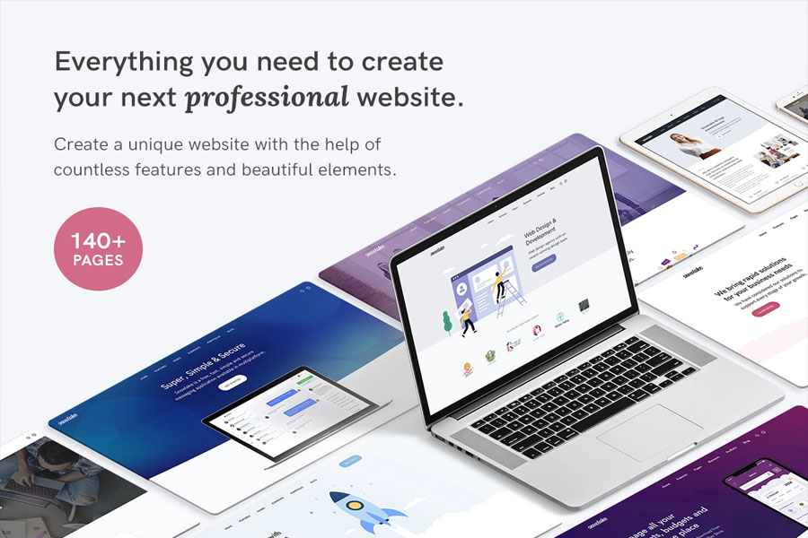 Snowlake business theme for WP