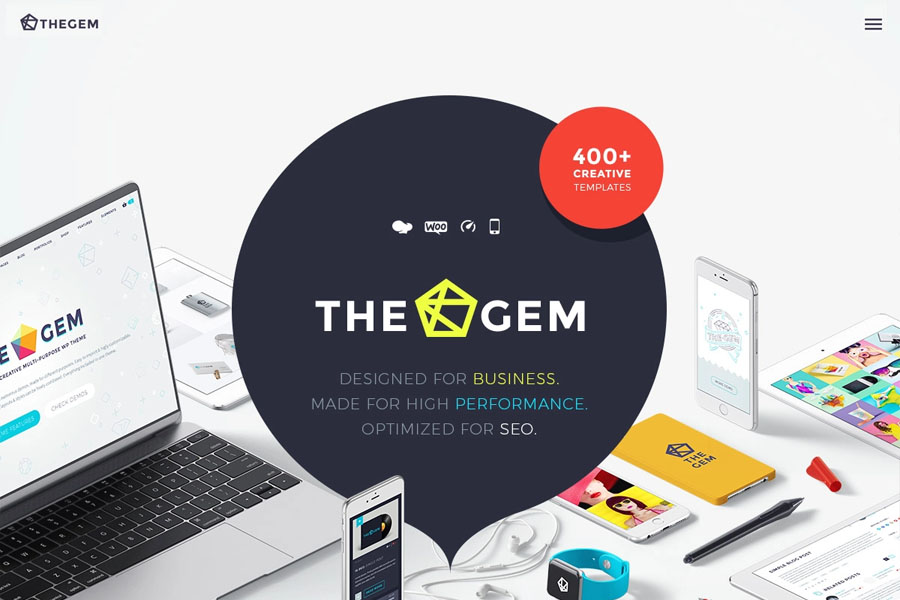 TheGem best wordpress themes for business