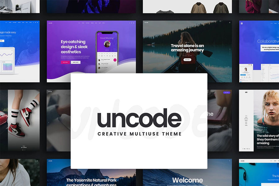 Uncode - minimal WordPress theme