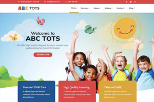 abc tots kindergarten wordpress theme