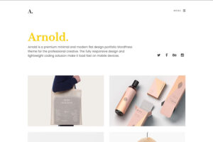 arnold - clean WordPress theme