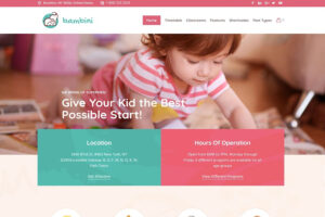 bambini kindergarten wordpress theme