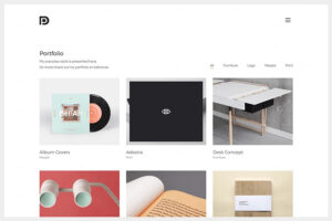 best minimal WordPress portfolio theme