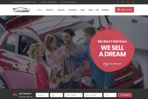 caleader car dealer wordpress theme