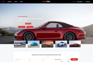 car dealer WordPress theme