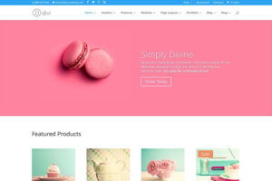 divi - girly business theme