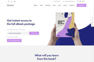 ekko wordpress theme for selling ebooks