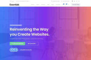 essentials wordpress theme