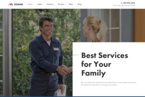 estand handyman wordpress theme