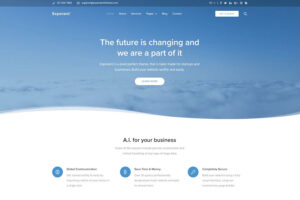 exponent wordpress business theme