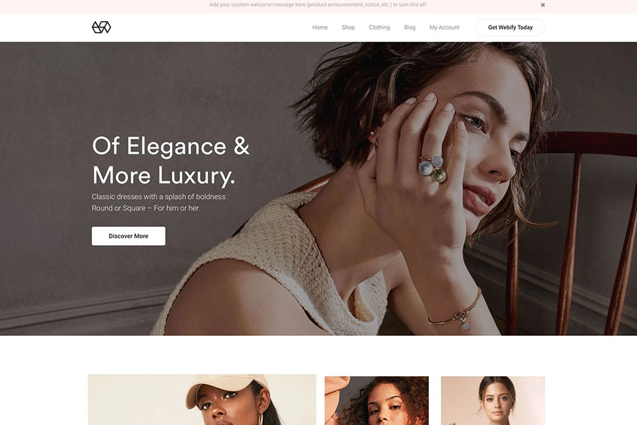 fashion ecommerce theme for WordPress