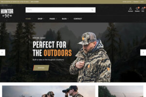huntor hunting wordpress theme