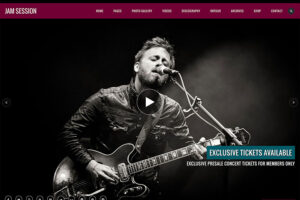 jamsession clean music band theme