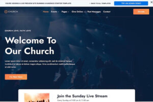 kadence church wordpress theme