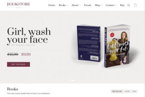 kalium wordpress bookstore theme