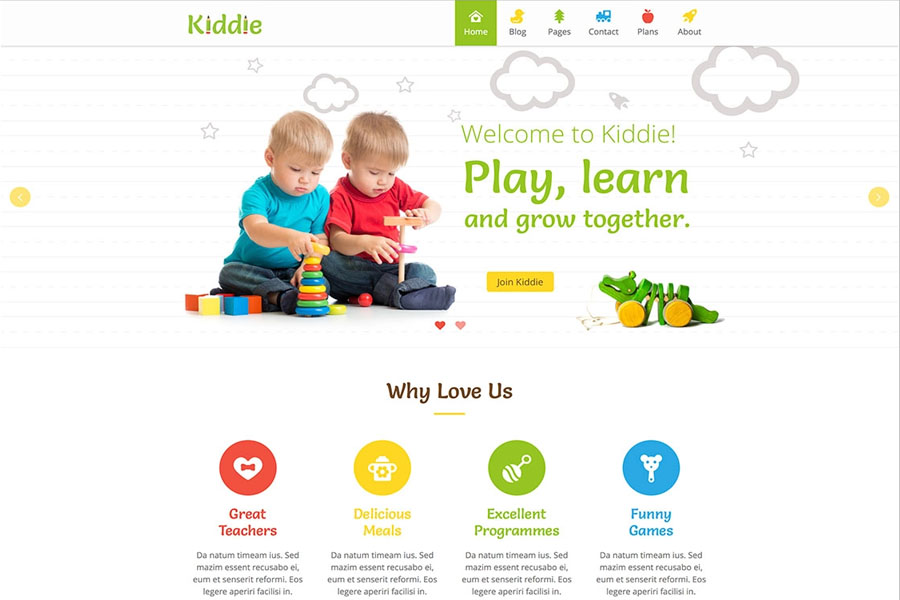 kiddie-creative-kindergarten-wordpress-website-template