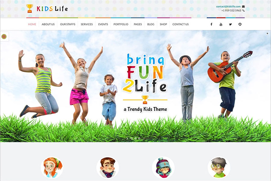 kidslife-creative-wordpress-template