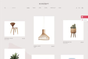 konsept wordpress shop theme