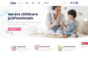 lilo kindergarten wordpress theme