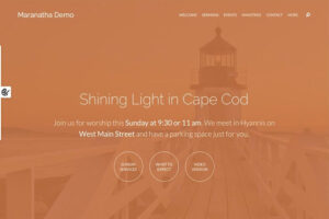 maranatha church wordpress theme