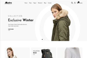 metro minimalist wordpress theme