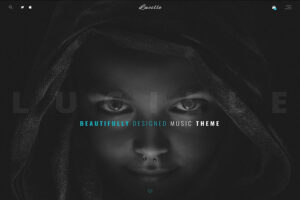 musician WordPress theme - lucille