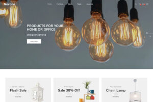 nevara interior design website template
