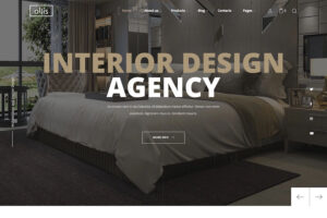 ollis interior design website template