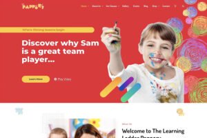 pappory kindergarten wordpress theme