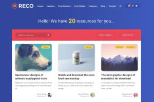 reco easy digital download theme