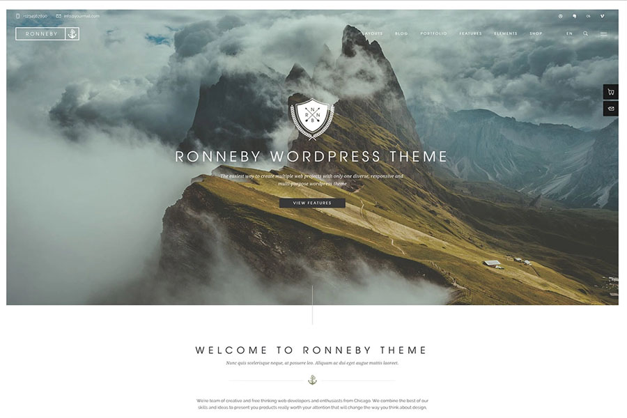 ronneby-creative-business-wordpress-template