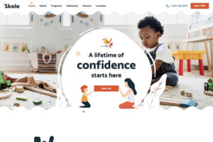 skole preschool wordpress themes