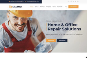 smartman handyman wordpress theme