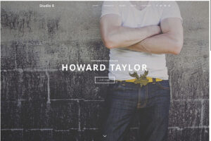 studio 8 fullscreen creative agency theme