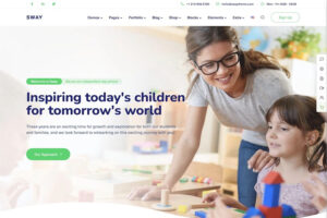 sway kindergarten wordpress theme