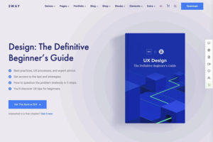 sway wordpress theme for selling ebooks