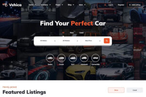 vehica car dealer wordpress theme