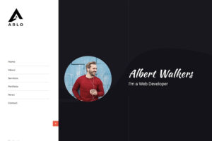 arlo-portfolio wordpress theme
