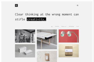 kalium-minimal-portfolio-wordpress-website-template