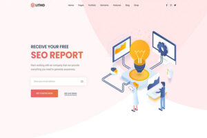 litho seo optimized wordpress theme