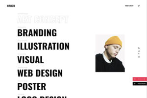 manon portfolio wordpress theme