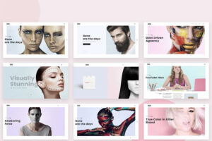portfolio web design based on WordPress