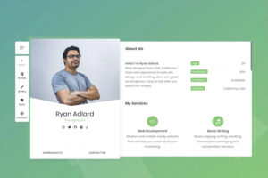 ryancv portfolio wordpress theme