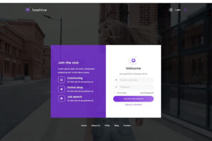 beehive membership wordpress theme