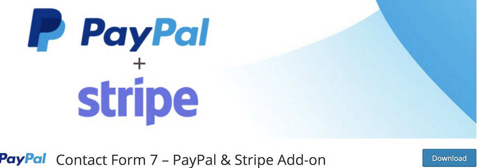 Contact Form 7 – PayPal & Stripe Add-on