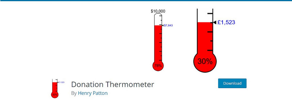 Donation Thermometer