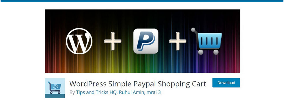 WordPress Simple PayPal Shopping Cart