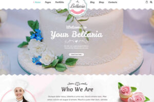 Bellaria -bakery website templates