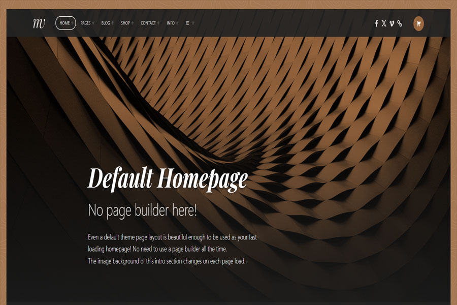 Monument Valley accessible WordPress theme